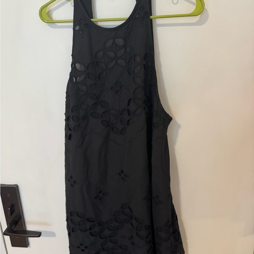 Free People Black Mini Dress